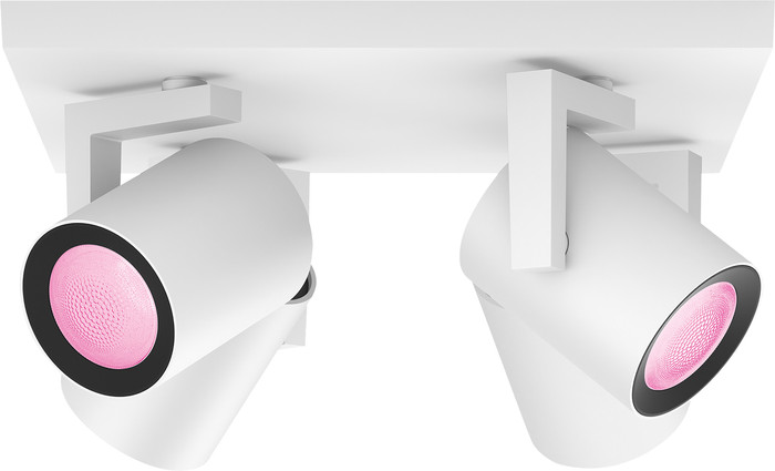 Philips Hue Argenta Spot Monté en Surface White and Color - Blanc - 4 Spots Main Image