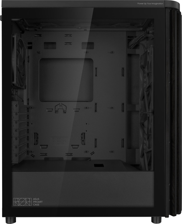 ASUS PROART PA401 Wood Edition TG Zwart linkerkant