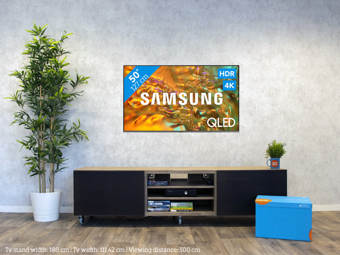 Samsung QLED 4K 50Q80D (2024) visual Coolblue 1