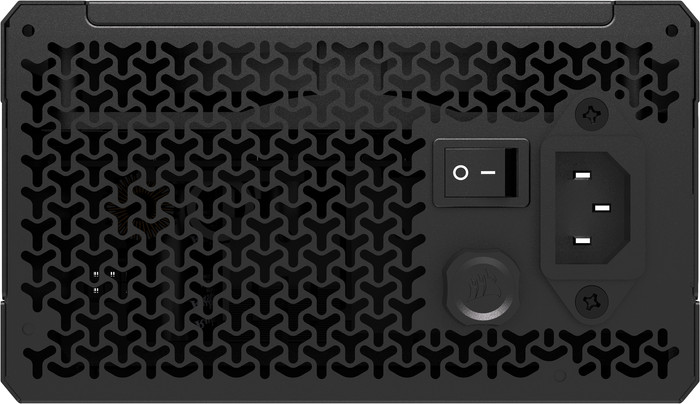 INNO3D GeForce RTX 5090 X3 32GB + Corsair RM1000x achterkant