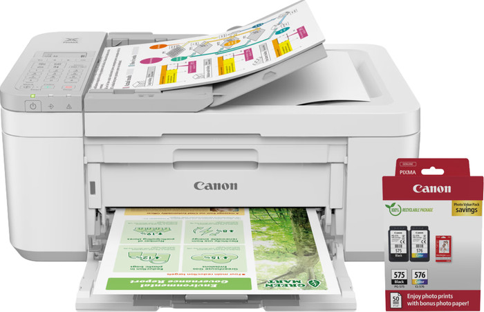 Canon PIXMA TR4756i + 1 Set Extra Ink + Photo Paper Main Image