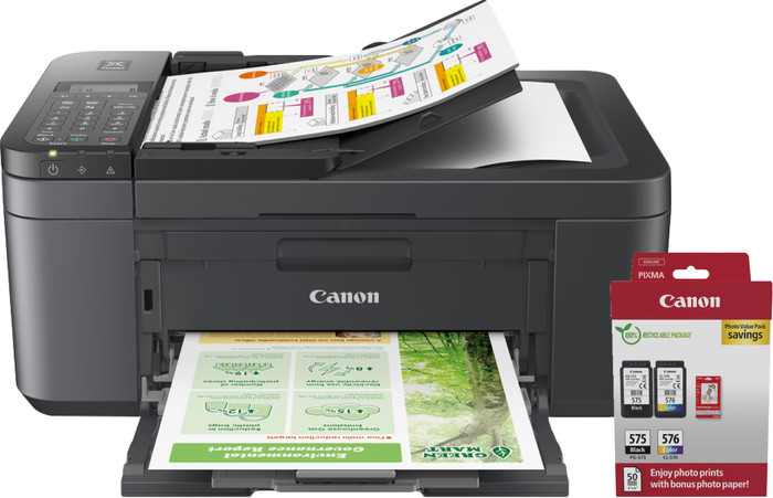 Canon PIXMA TR4755i + 1 Set Extra Cartridges + Photo Paper Main Image
