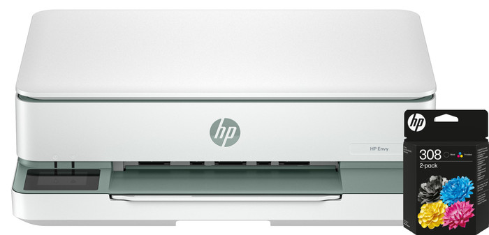 HP ENVY 6130e + 1 Set Extra Cartridges Main Image