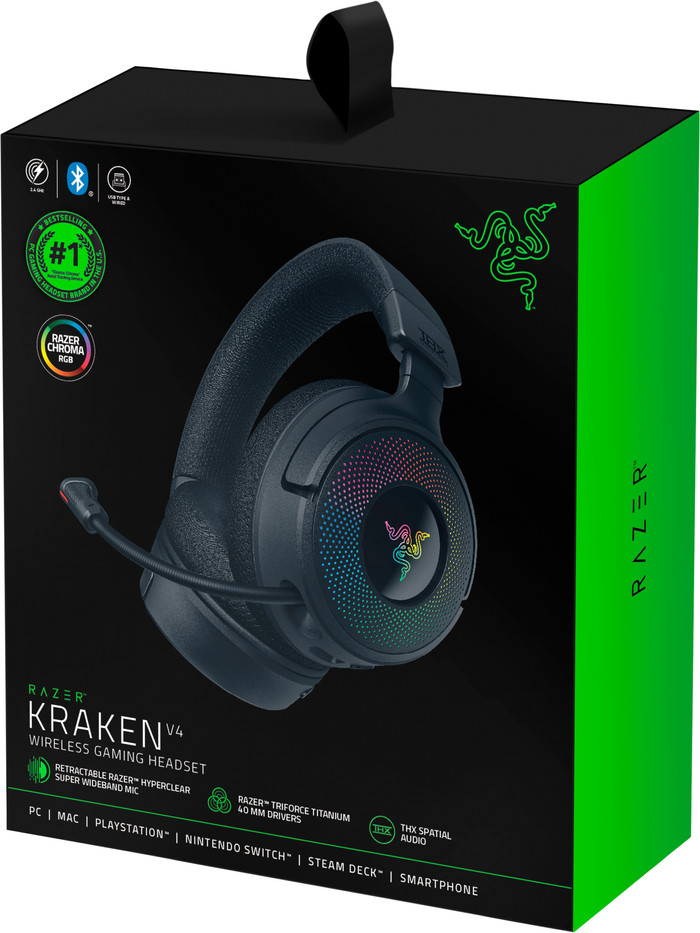 Razer Kraken V4 packaging