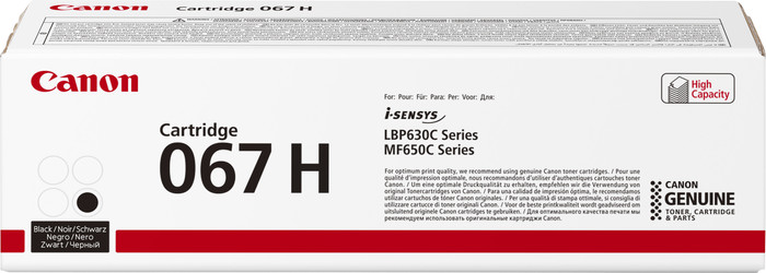 Canon 067H XL Toner Noir Main Image