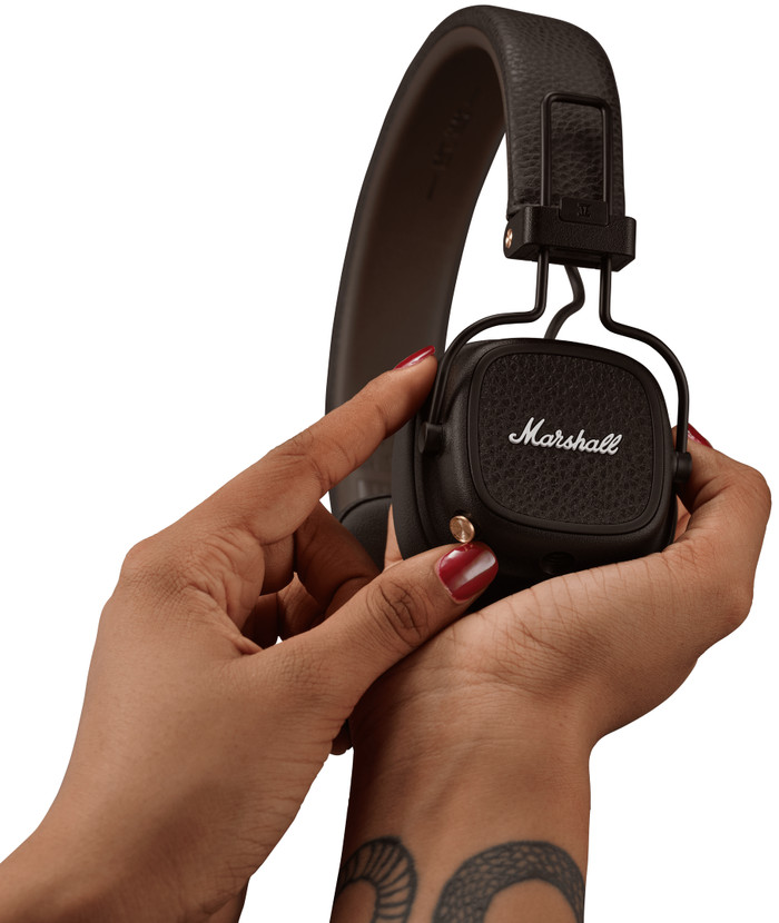 Marshall Major V Brun produit à l'usage