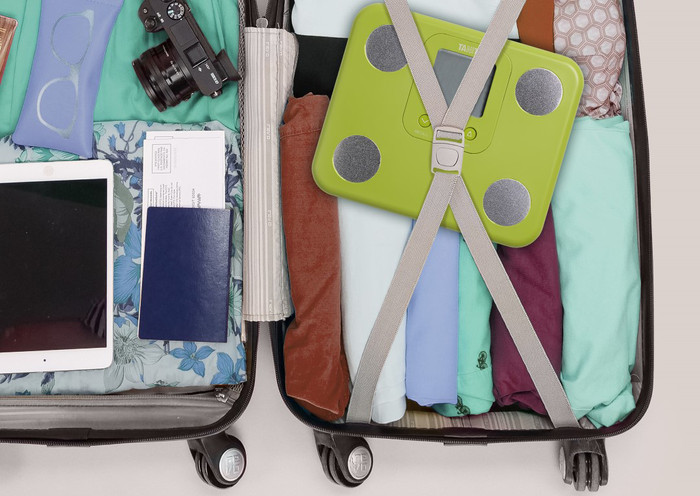 Tanita BC-730GR Green product in use