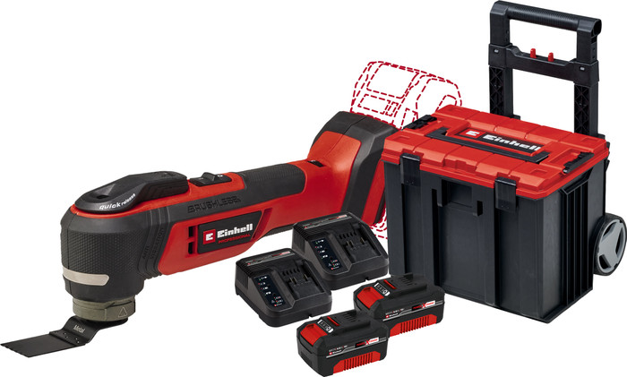 Einhell TP-MG 18 Li BL Solo 4,0 Ah Accu (2x) E-Case L Starterspakket Main Image