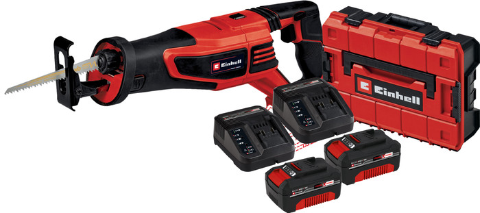 Einhell TP-AP 18/28 Li BL Solo 4.0Ah Battery (2x) E-Case S-F Starter Pack Main Image