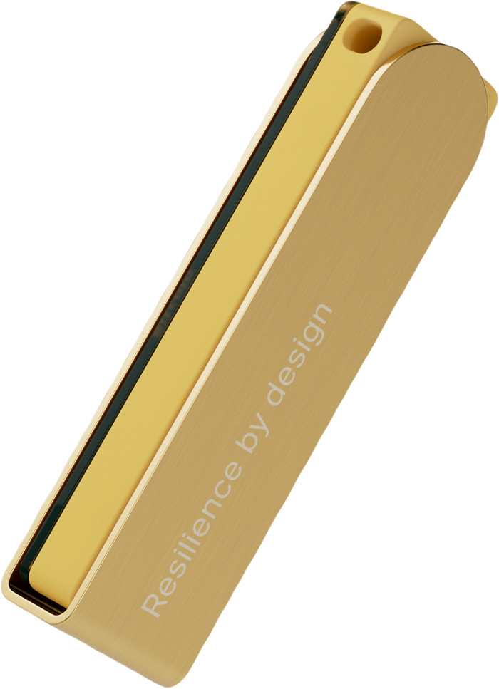 Ledger Nano X Gold binnenkant