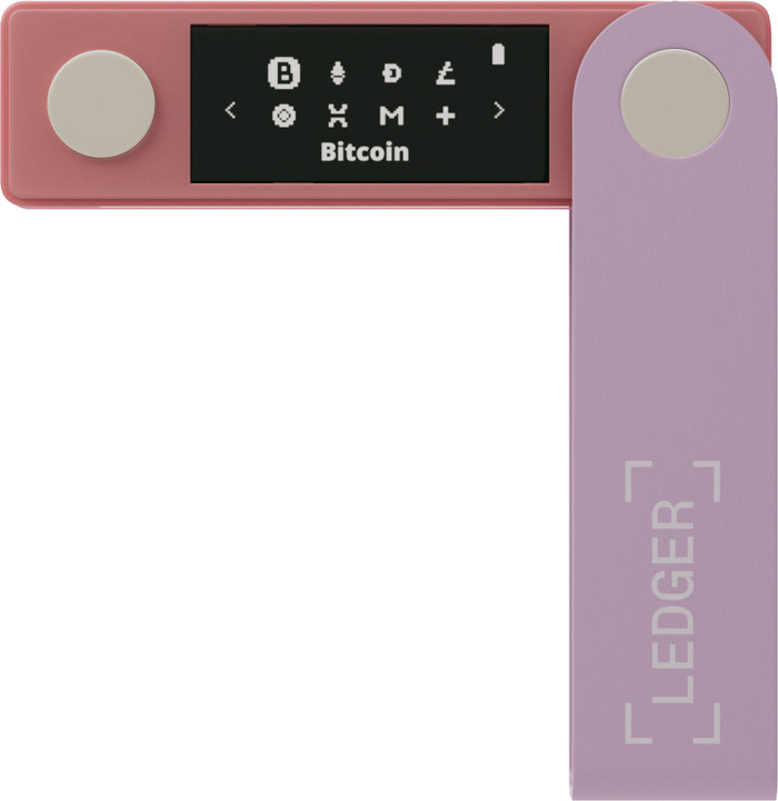 Ledger Nano X Pastel Pink avant