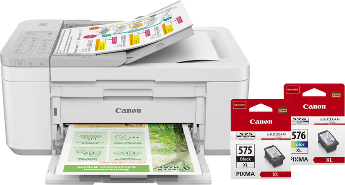 Canon PIXMA TR4756i + 1 Set de Cartouches XL Supplémentaire Main Image