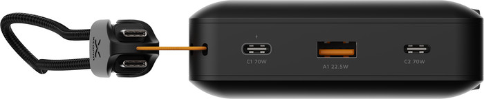 Xtorm NextGen Batterie Externe 70 W 45 000 mAh Noir avant