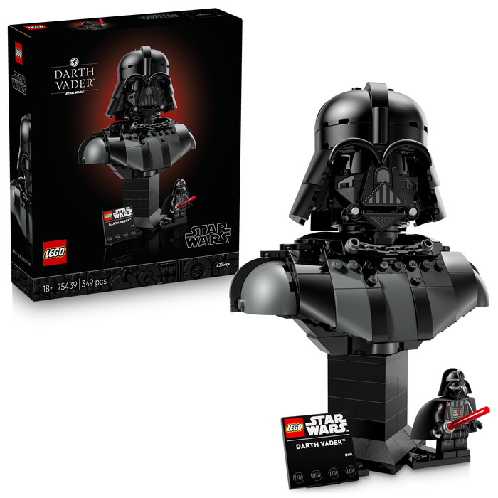 LEGO Star Wars - Le Buste de Dark Vador 75439 côté droit