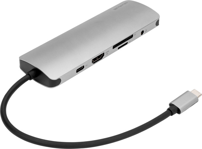 BlueBuilt 8-in-1 HDMI Docking Station with USB-C back