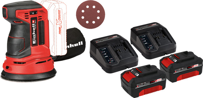 Einhell TE-RS 18 Li Solo Batterie 4,0 Ah (2x) Kit de Démarrage Main Image