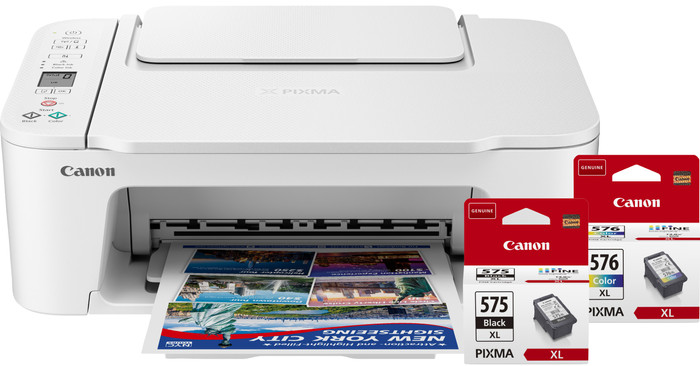 Canon PIXMA TS3751i + 1 Set de Cartouches XL Supplémentaires Main Image