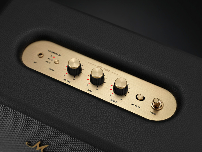 Marshall Stanmore III BT Black detail