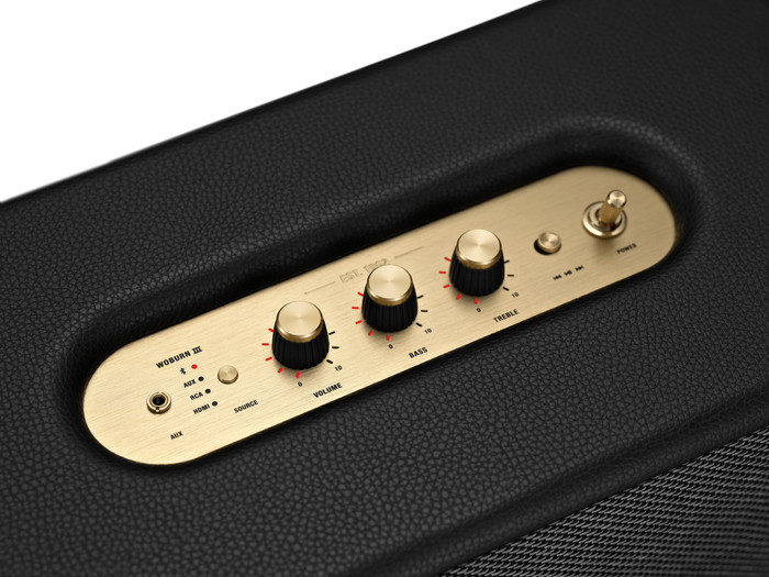 Marshall Woburn III BT Zwart bovenkant