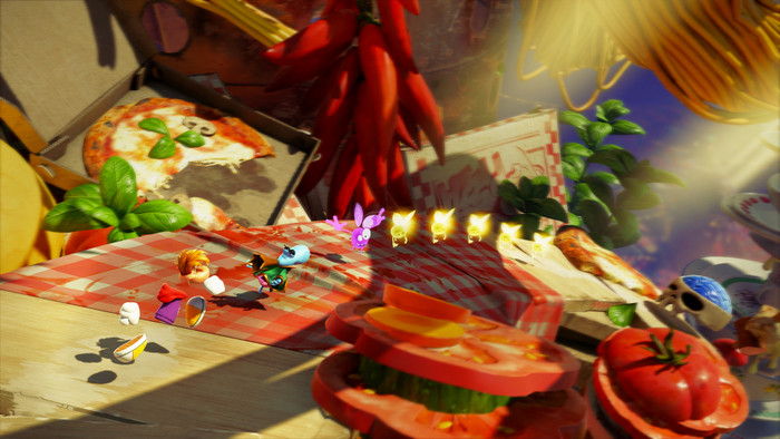 Rayman Legends Retold Nintendo Switch 2 product in gebruik