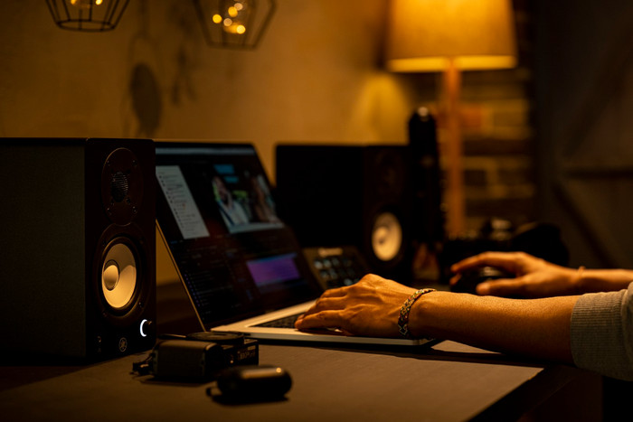 Yamaha  HS 3 Zwart (per paar) product in gebruik