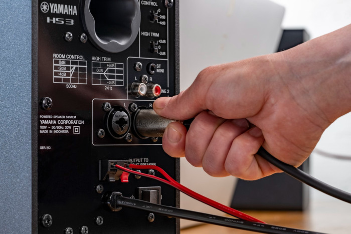 Yamaha  HS 3 Zwart (per paar) product in gebruik