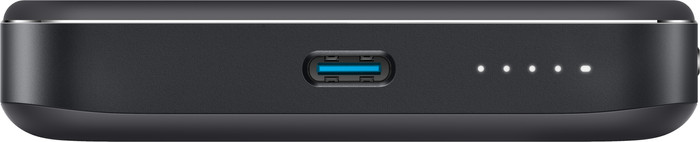 Anker MagGo Slim Batterie Externe Sans Fil avec MagSafe et Qi2 10 000 mAh avec Charge Rapide Noir avant
