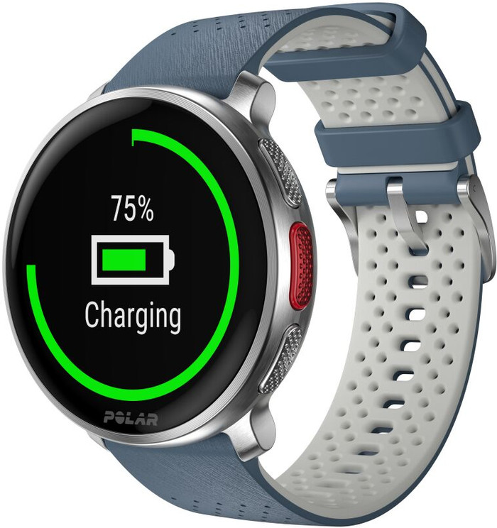 Polar Vantage V3 Argent/Bleu Main Image