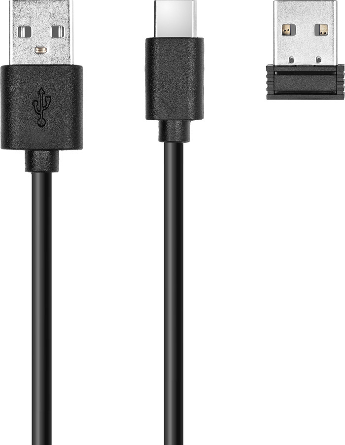 BlueBuilt Draadloos Ergonomisch Bluetooth Toetsenbord AZERTY accessoire