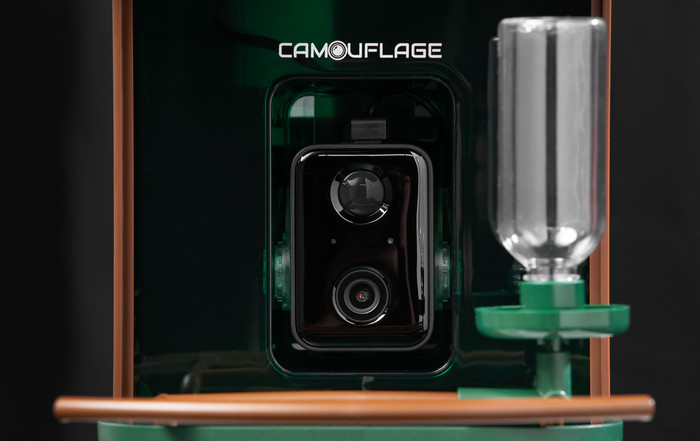 Camouflage EZ-BirdFeed produit à l'usage