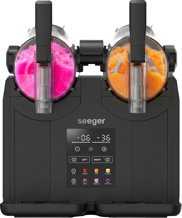 Seeger SuperSlush Twin Frozen Drink Maker 2x2L voorkant