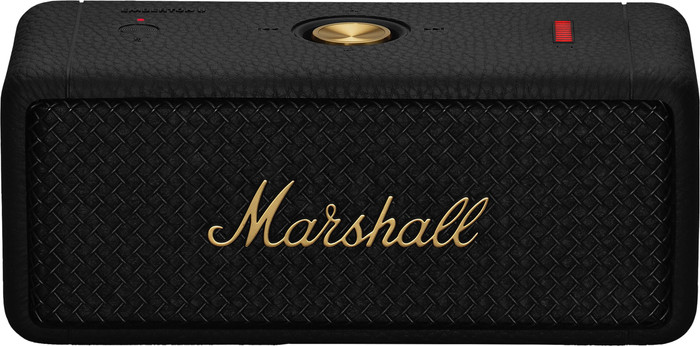Marshall Emberton II BT Black & Brass Main Image