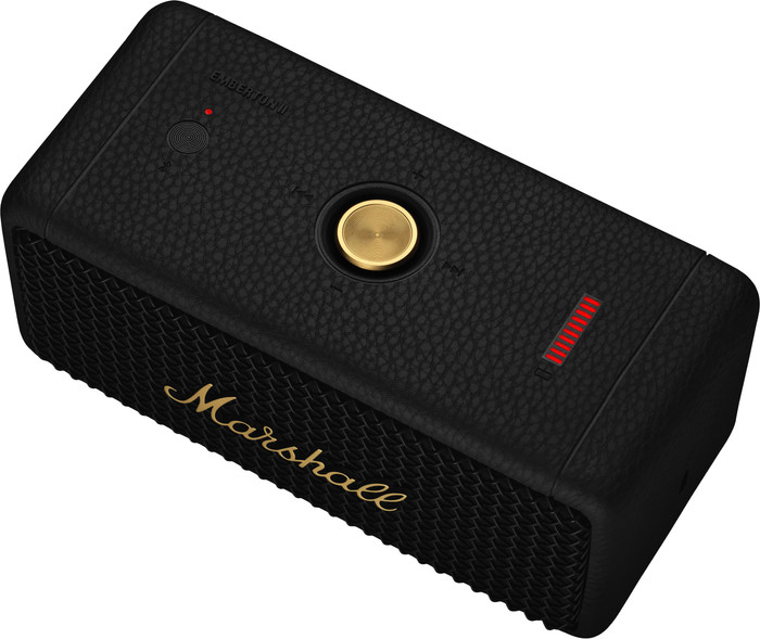 Marshall Emberton II BT Black & Brass Duo Pack bovenkant