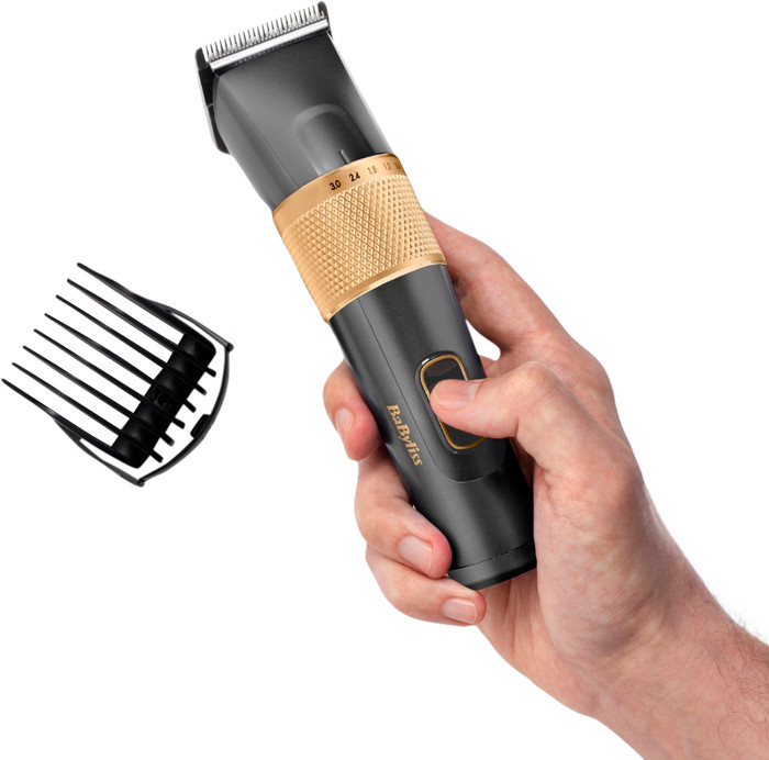 BaByliss Grafiet E987E product in gebruik