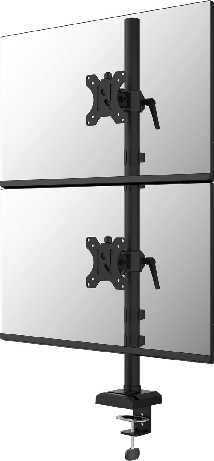 Neomounts NERO DS60-600BL2V Monitorarm Zwart Main Image
