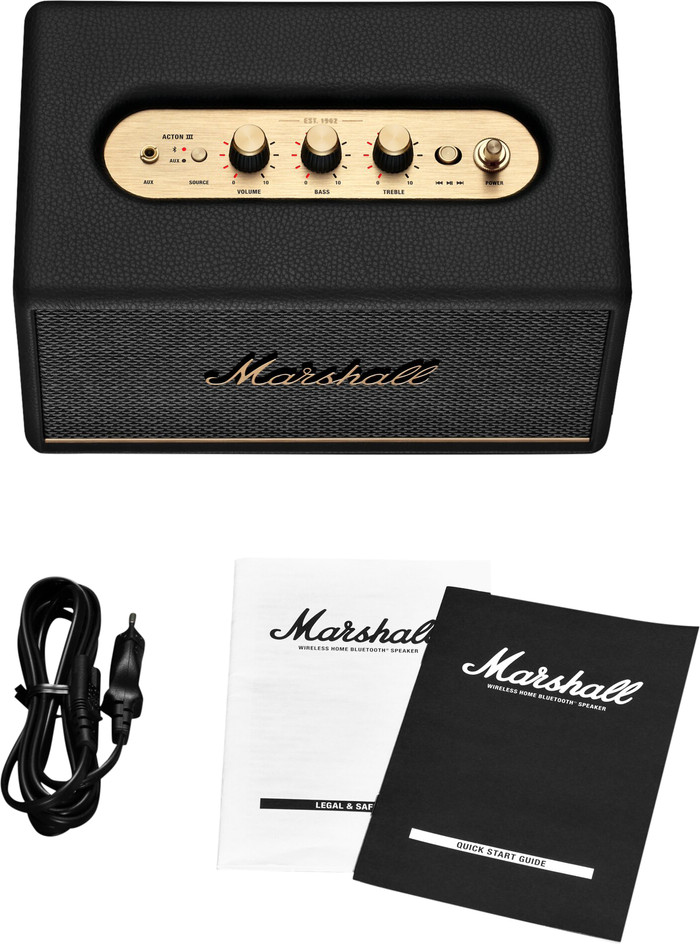 Marshall Acton III BT Zwart accessoire
