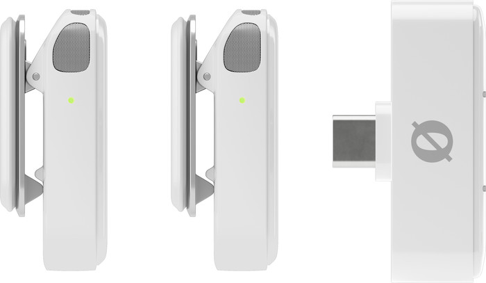 Rode Wireless Micro Blanc USB-C côté gauche