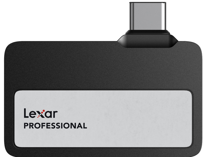 Lexar Go SSD Portable SL400 1 To + Hub avant