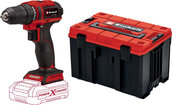 Einhell TE-CD 18/40 Li BL Solo (sans Batterie) + Einhell E-Case M Main Image
