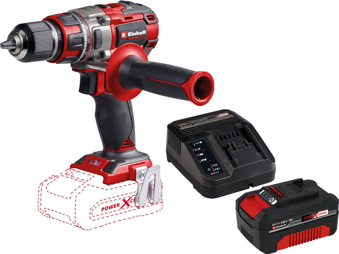 Einhell TP-CD 18/80 Li BL Solo + Einhell 18 V/4.0 Ah Starter Kit- Power X-Change Main Image