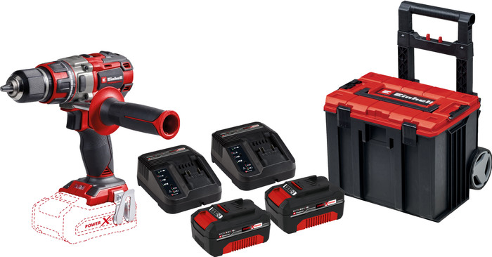 Einhell TP-CD 18/80 Li BL Solo 4.0Ah Battery (2x) E-Case L Starter Kit Main Image