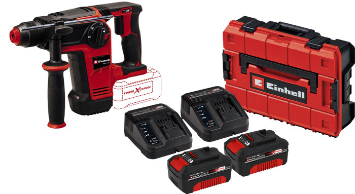 Einhell TP-HD 18/26 Li BL Solo 4.0Ah Battery (2x) Starter Kit Main Image