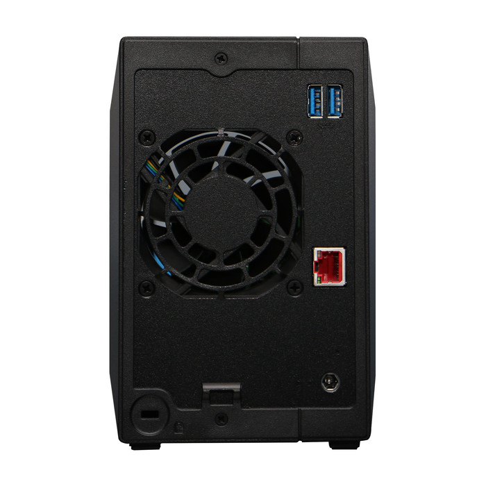 ASUSTOR AS3302T v2 + Seagate IronWolf 4TB back