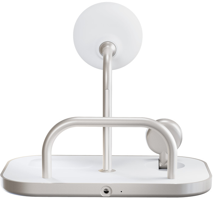 Zens 4-en-1 MagSafe avec Chargeur Sans Fil Qi2 15 W avec Support, Support pour Watch et Support pour iPad Noir arrière