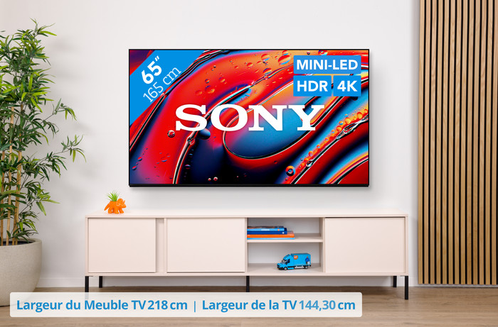 Sony 65'' Bravia 9 4K QLED XR Mini-LED (2024) visuel Coolblue 1