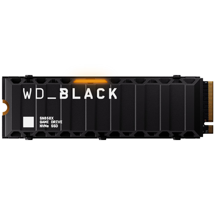 WD Black SN850X 8TB NVMe SSD back
