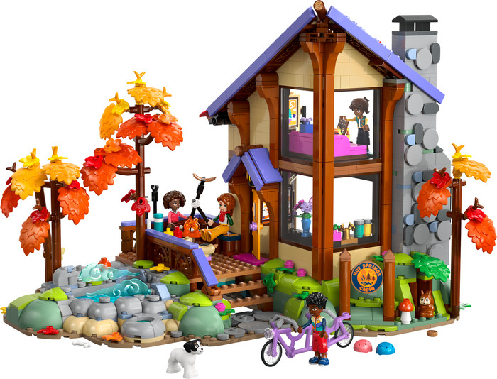 LEGO Friends Gezellige Boshut in de Herfst 42705 Main Image