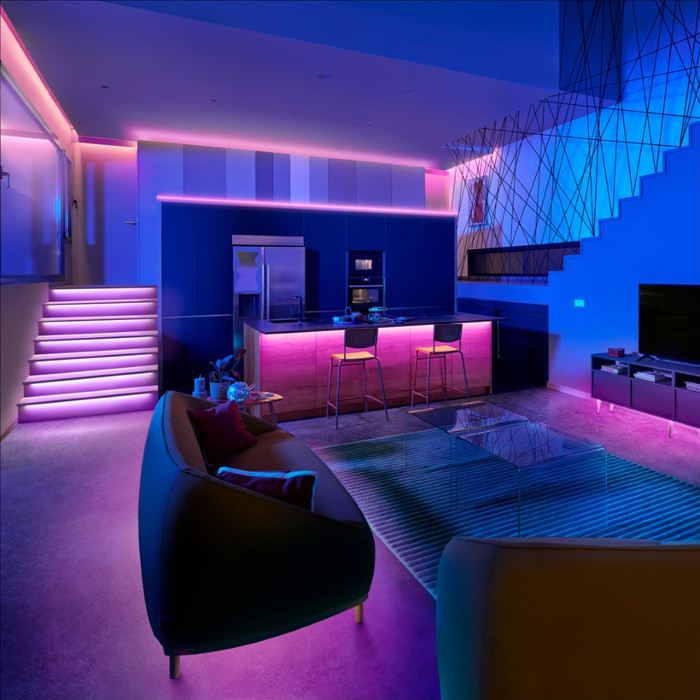 WiZ LED Ruban Lumineux - Lumière Colorée - 4 Mètres produit à l'usage