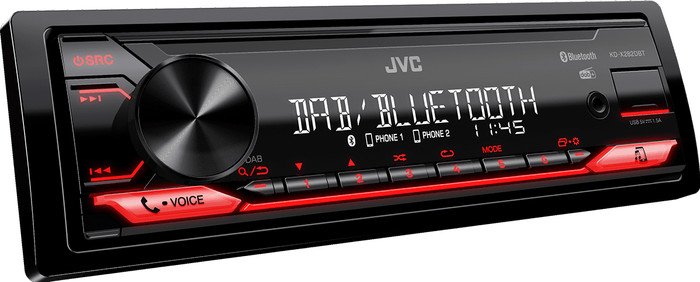 JVC KD-X282DBT côté droit