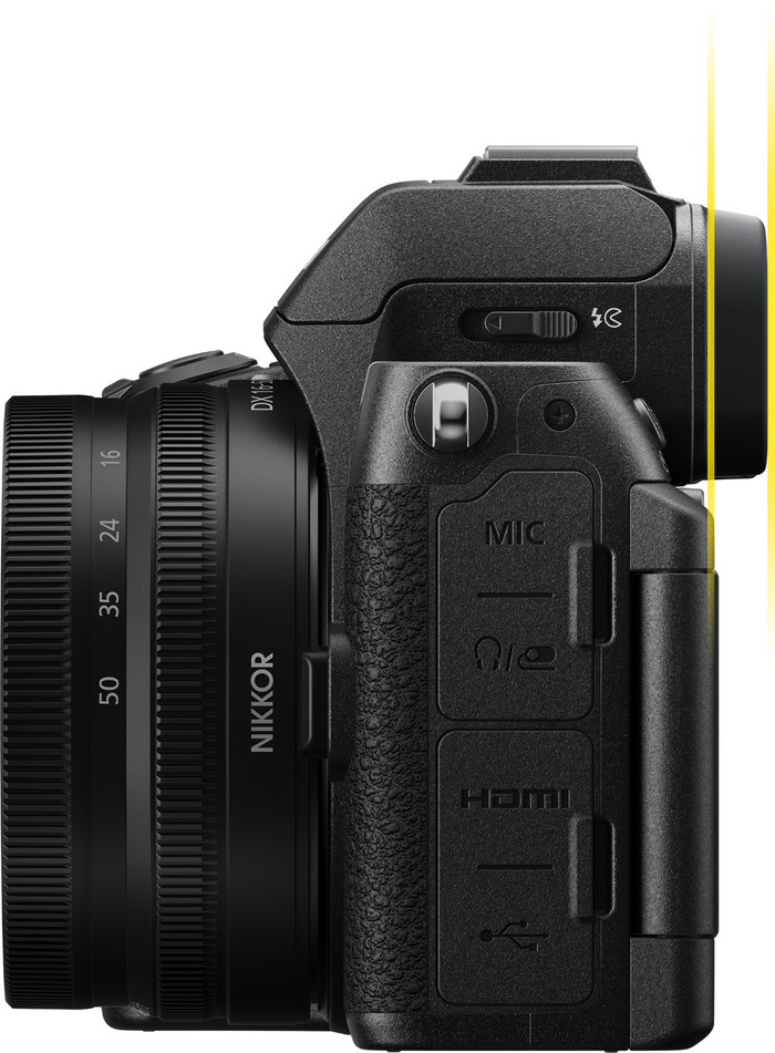 Nikon Z50 II rechterkant